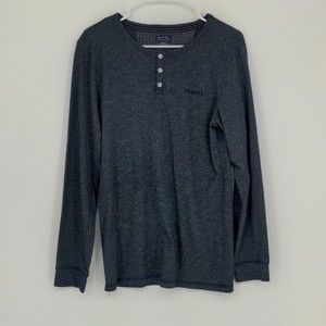 Ted Baker London Dressed To Chill Long Sleeve Navy Blue Shirt Men's Size Small